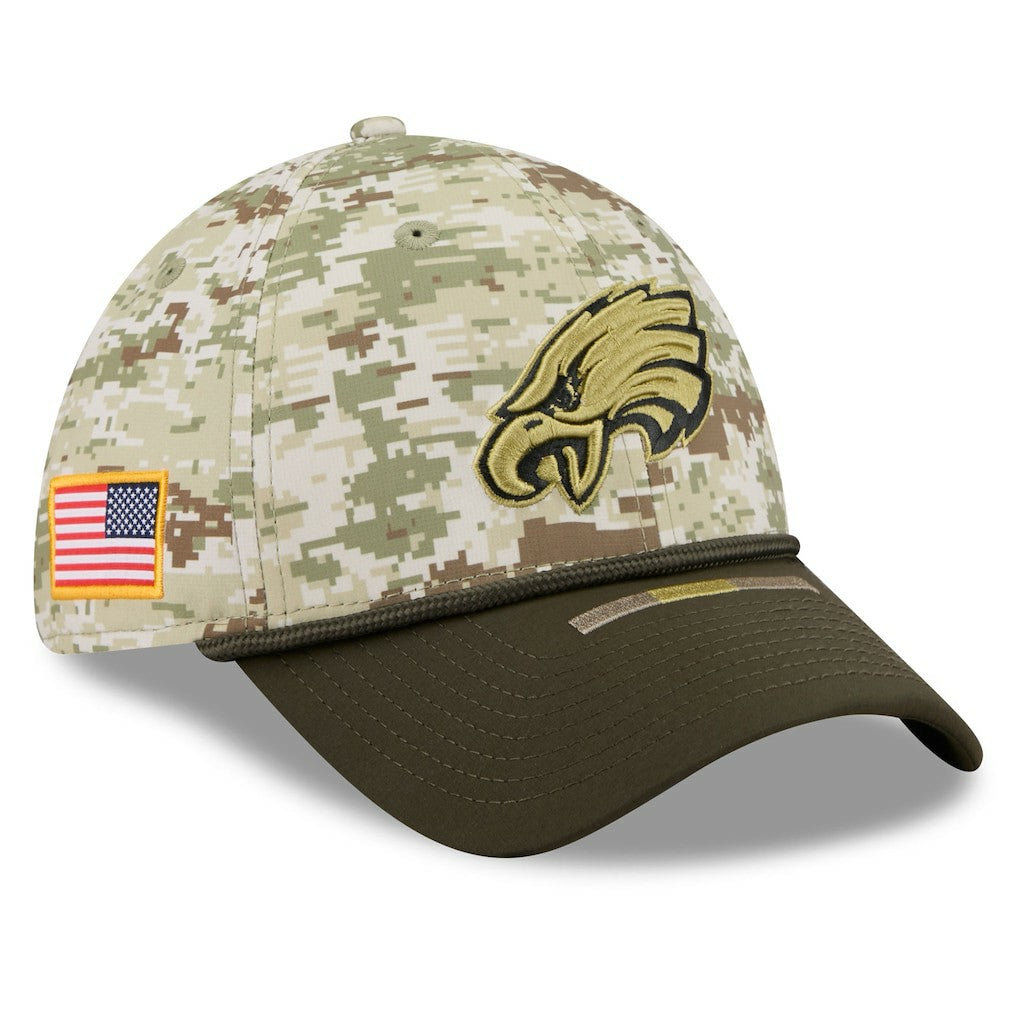 NFL Philadelphia Eagles 2025 Salute to Service 39THIRTY Flex Hat