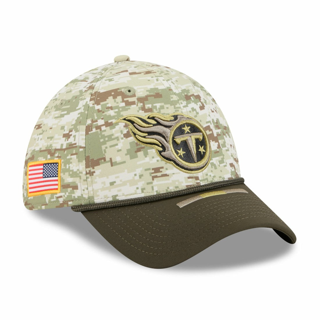 NFL Tennessee Titans 2025 Salute to Service 39THIRTY Flex Hat