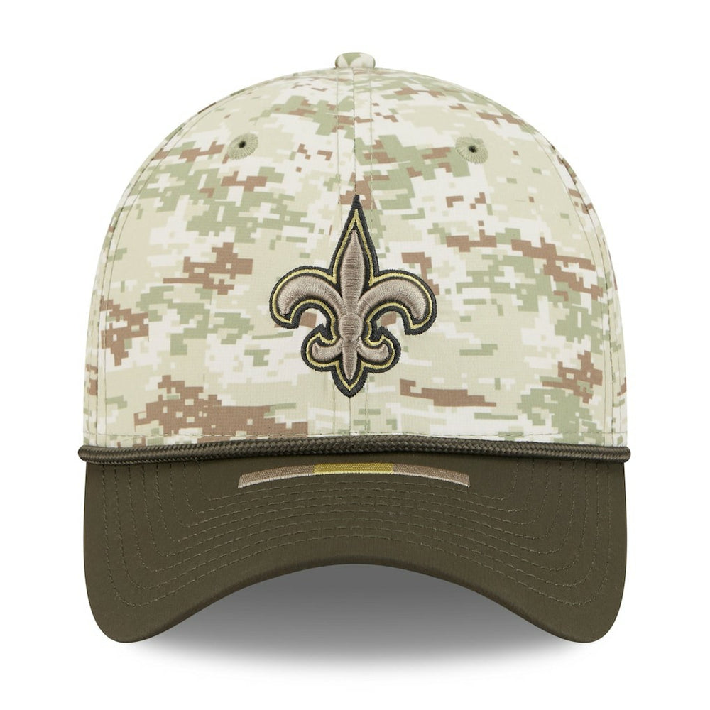 NFL New Orleans Saints 2025 Salute to Service 39THIRTY Flex Hat