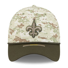 NFL New Orleans Saints 2025 Salute to Service 39THIRTY Flex Hat