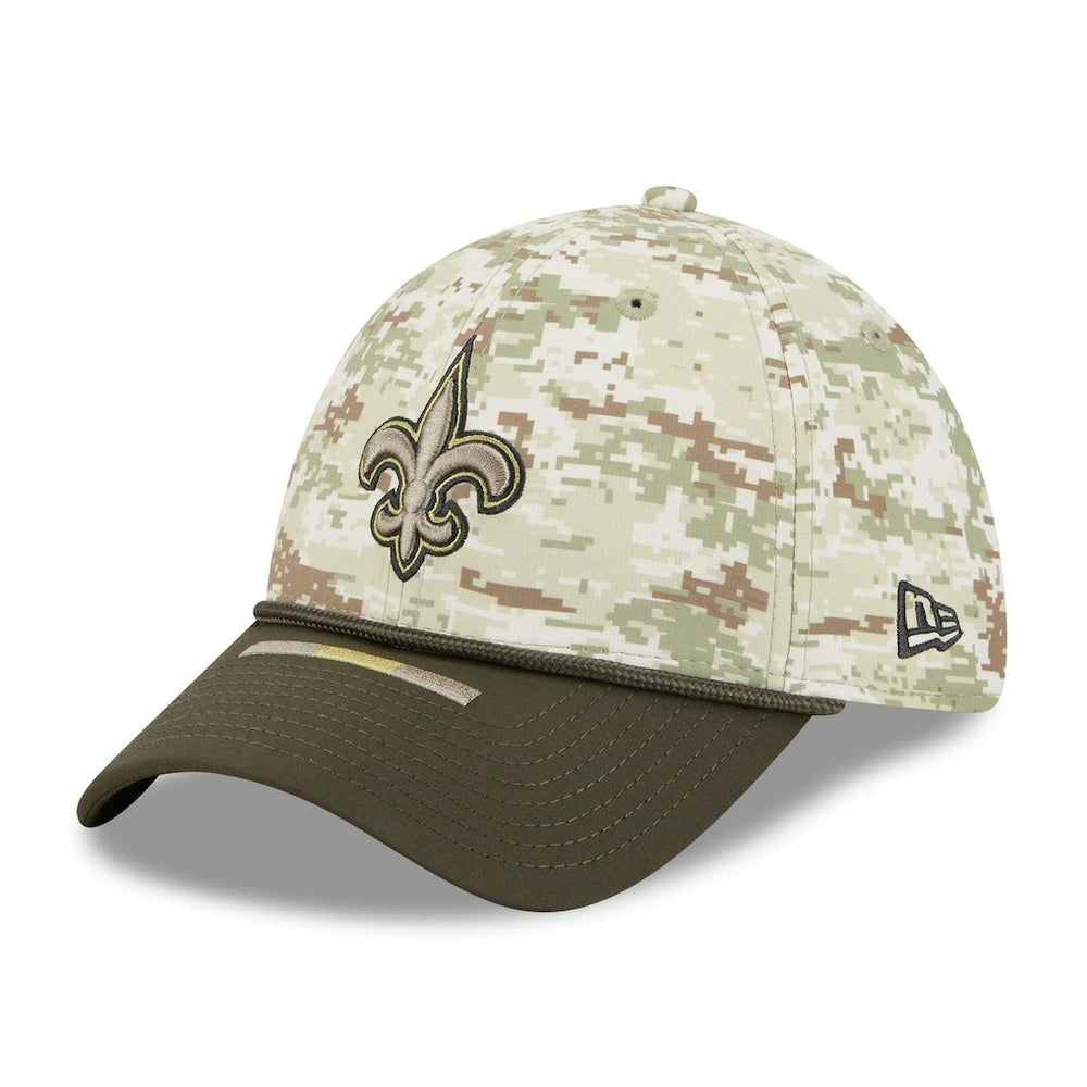 NFL New Orleans Saints 2025 Salute to Service 39THIRTY Flex Hat