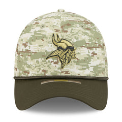 NFL Minnesota Vikings 2025 Salute to Service 39THIRTY Flex Hat