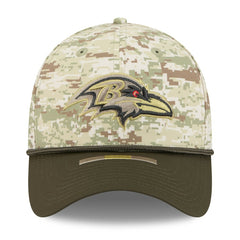 NFL Baltimore Ravens 2025 Salute to Service 39THIRTY Flex Hat