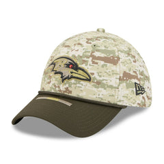 NFL Baltimore Ravens 2025 Salute to Service 39THIRTY Flex Hat