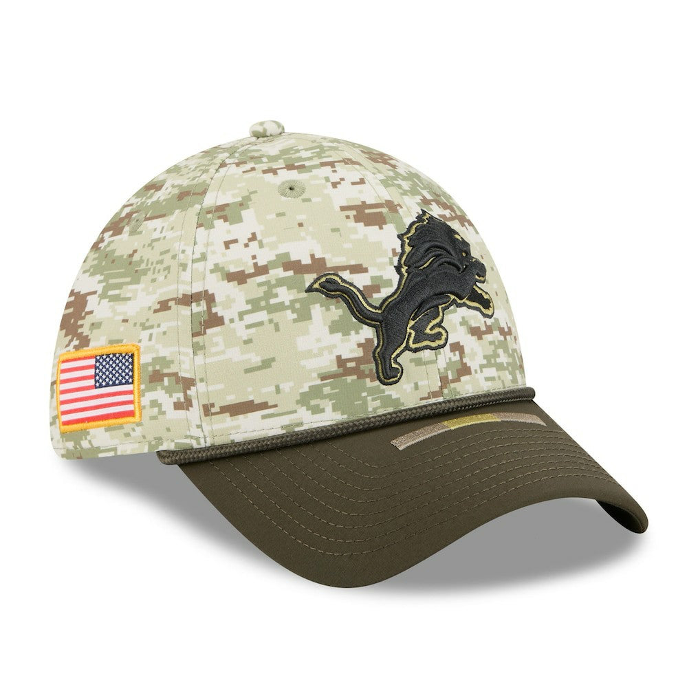 NFL Detroit Lions 2025 Salute to Service 39THIRTY Flex Hat