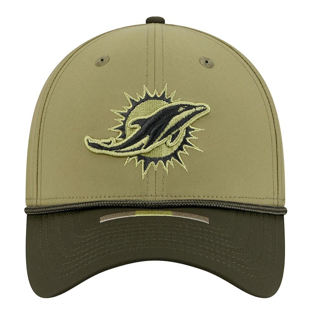 NFL Miami Dolphins 2025 Salute to Service 39THIRTY Flex Hat