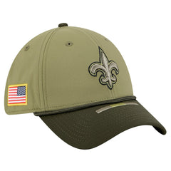 NFL New Orleans Saints 2025 Salute to Service 39THIRTY Flex Hat