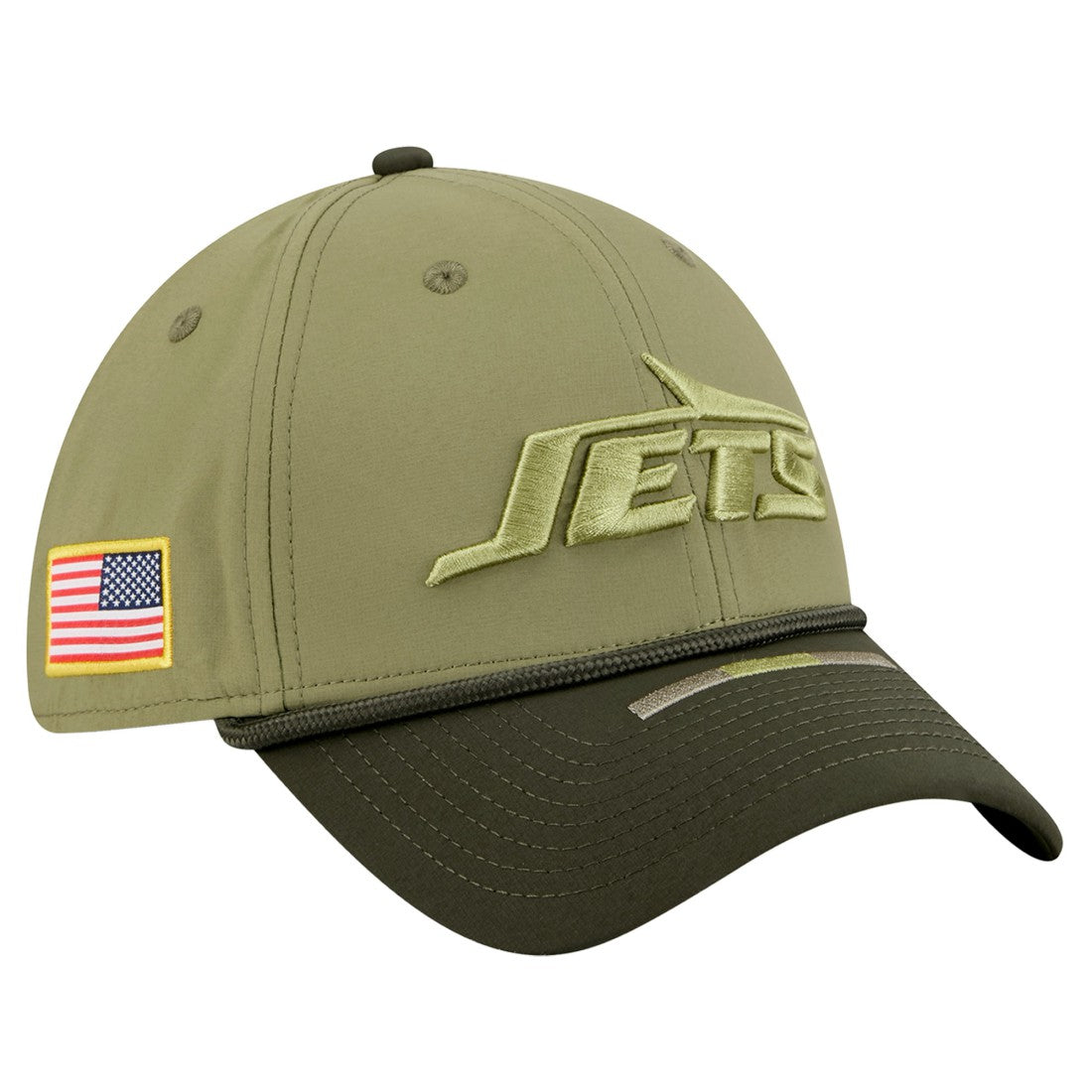 NFL New York Jets 2025 Salute to Service 39THIRTY Flex Hat
