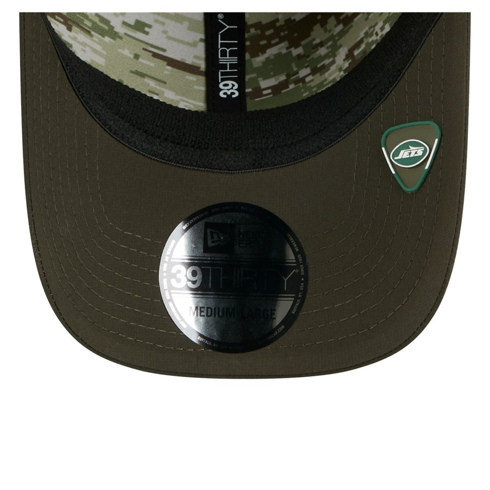 NFL New York Jets 2025 Salute to Service 39THIRTY Flex Hat