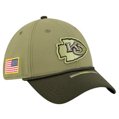 NFL Kansas City Chiefs 2025 Salute to Service 39THIRTY Flex Hat