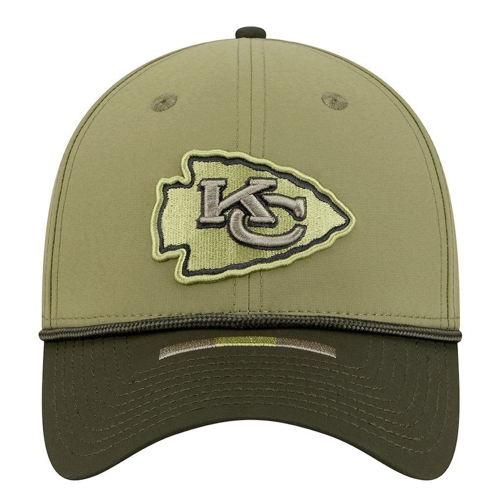 NFL Kansas City Chiefs 2025 Salute to Service 39THIRTY Flex Hat
