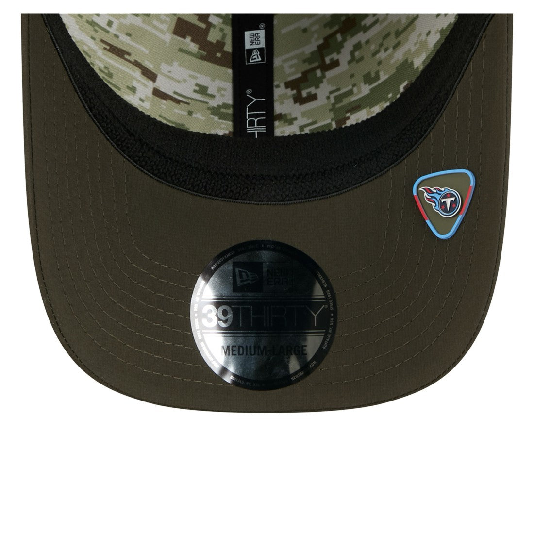 NFL Tennessee Titans 2025 Salute to Service 39THIRTY Flex Hat