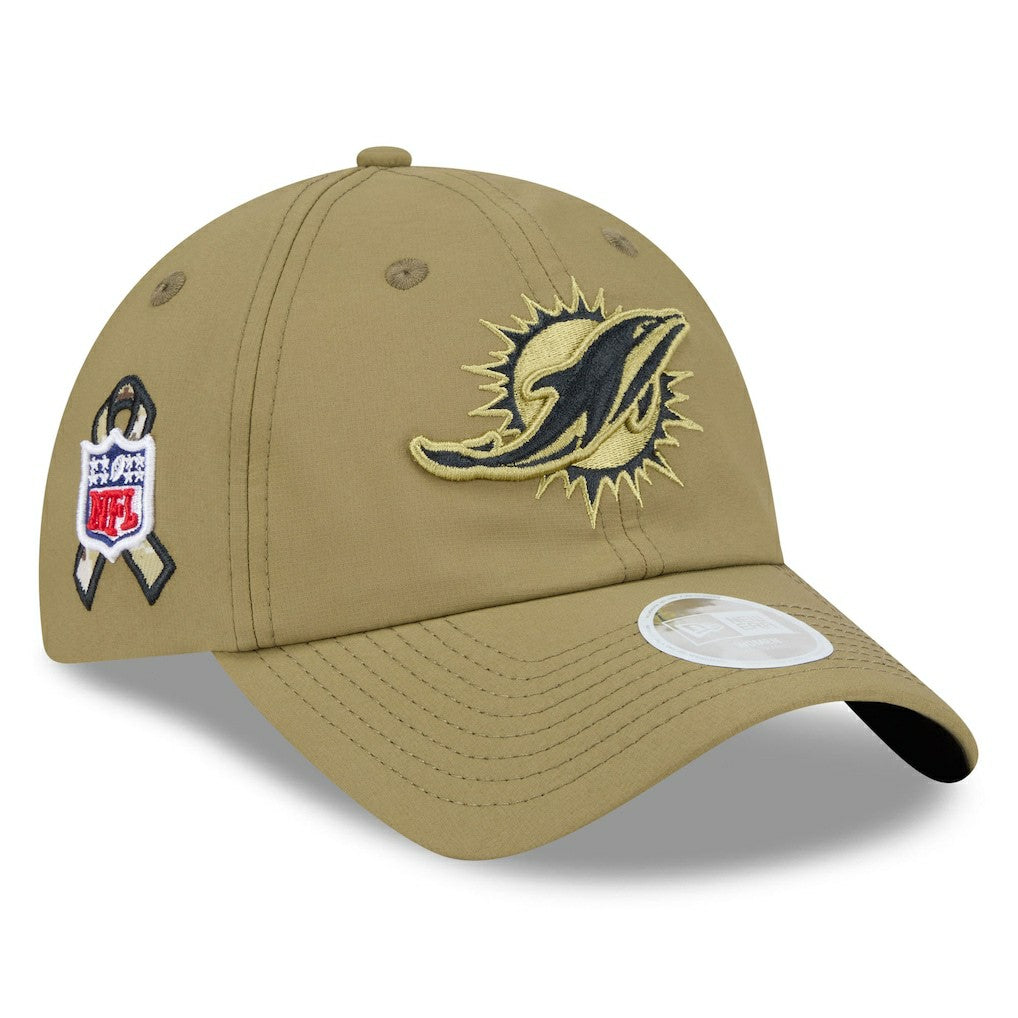 NFL Miami Dolphins Women's 2025 Salute to Service Pony Tail Adjustable Hat