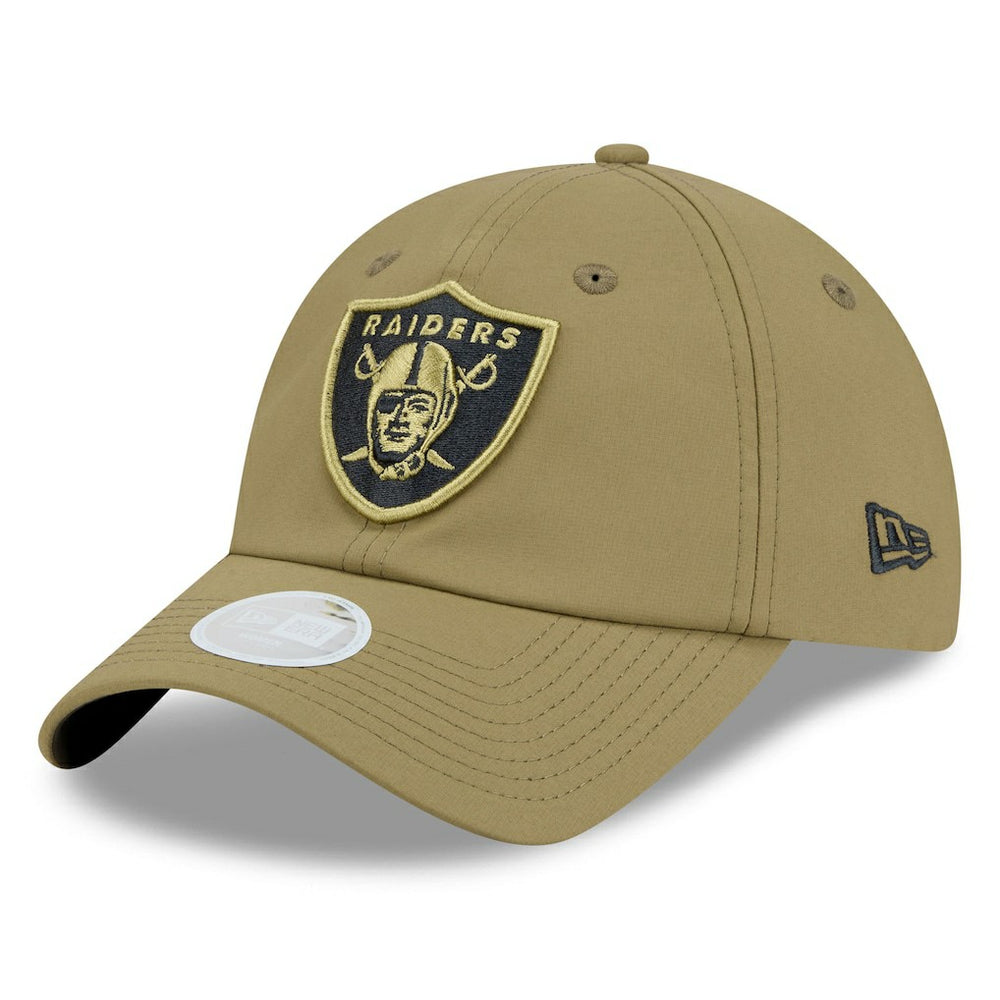NFL Las Vegas Raiders Women's 2025 Salute to Service Pony Tail Adjustable Hat