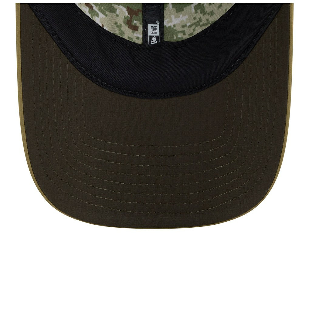 NFL Las Vegas Raiders Women's 2025 Salute to Service Pony Tail Adjustable Hat