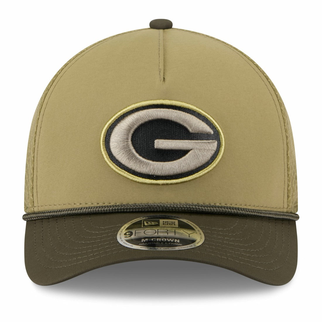 NFL Green Bay Packers Youth 2025 Salute to Service 9FORTY A-Frame Adjustable Hat