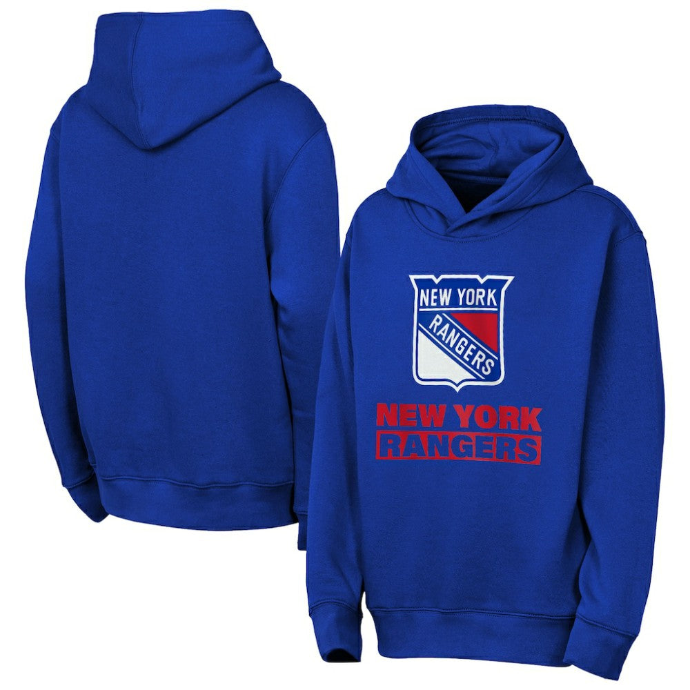 New York Rangers Outerstuff Youth Back to Basics Hoodie