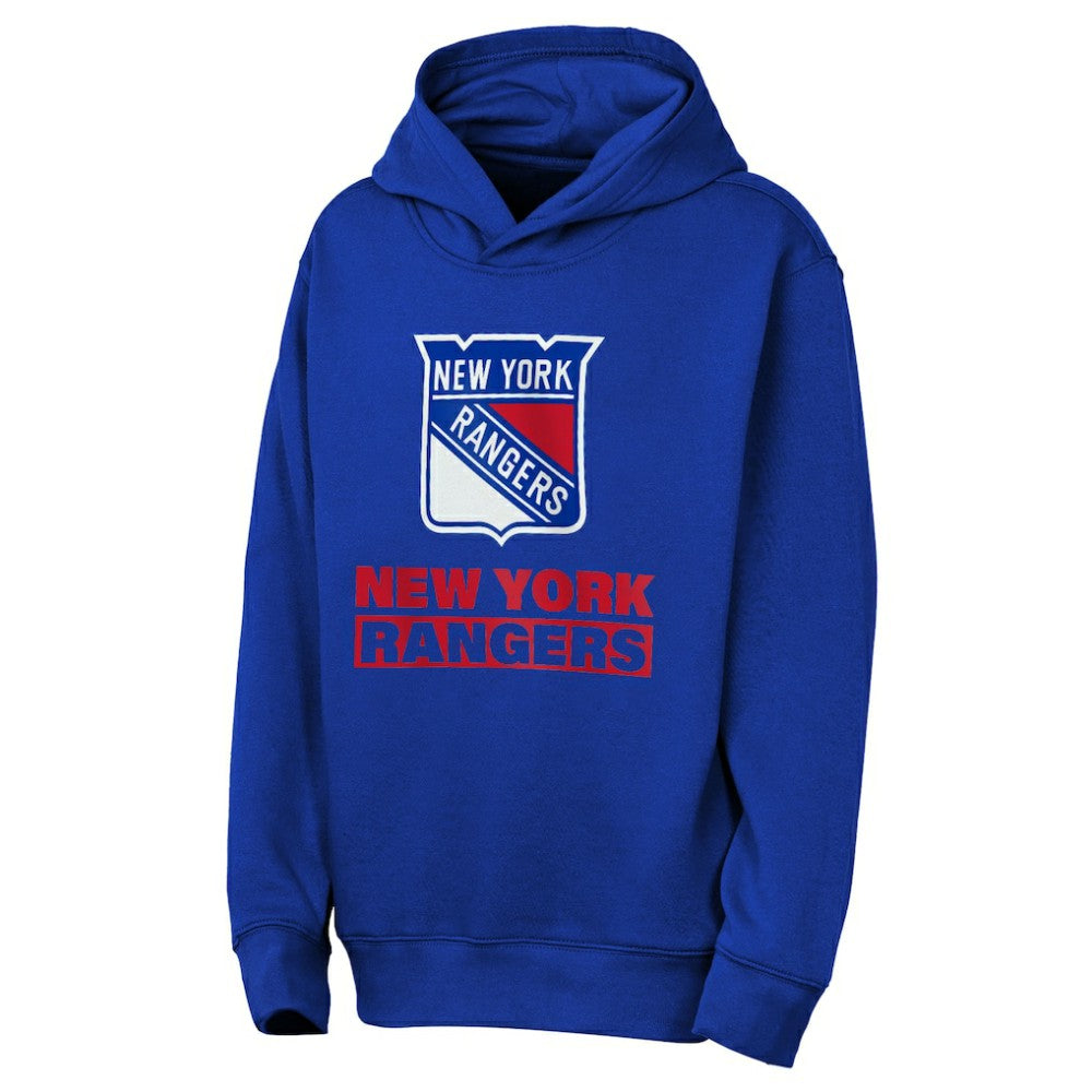 New York Rangers Outerstuff Youth Back to Basics Hoodie