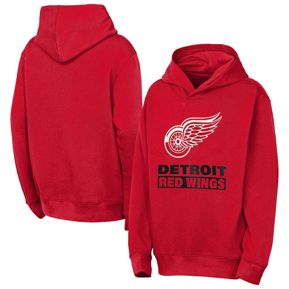 Detroit Red Wings Outerstuff Youth Back to Basics Hoodie