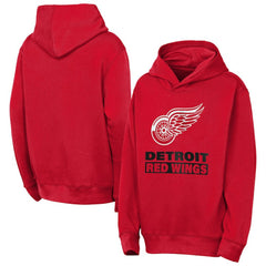 Detroit Red Wings Outerstuff Youth Back to Basics Hoodie