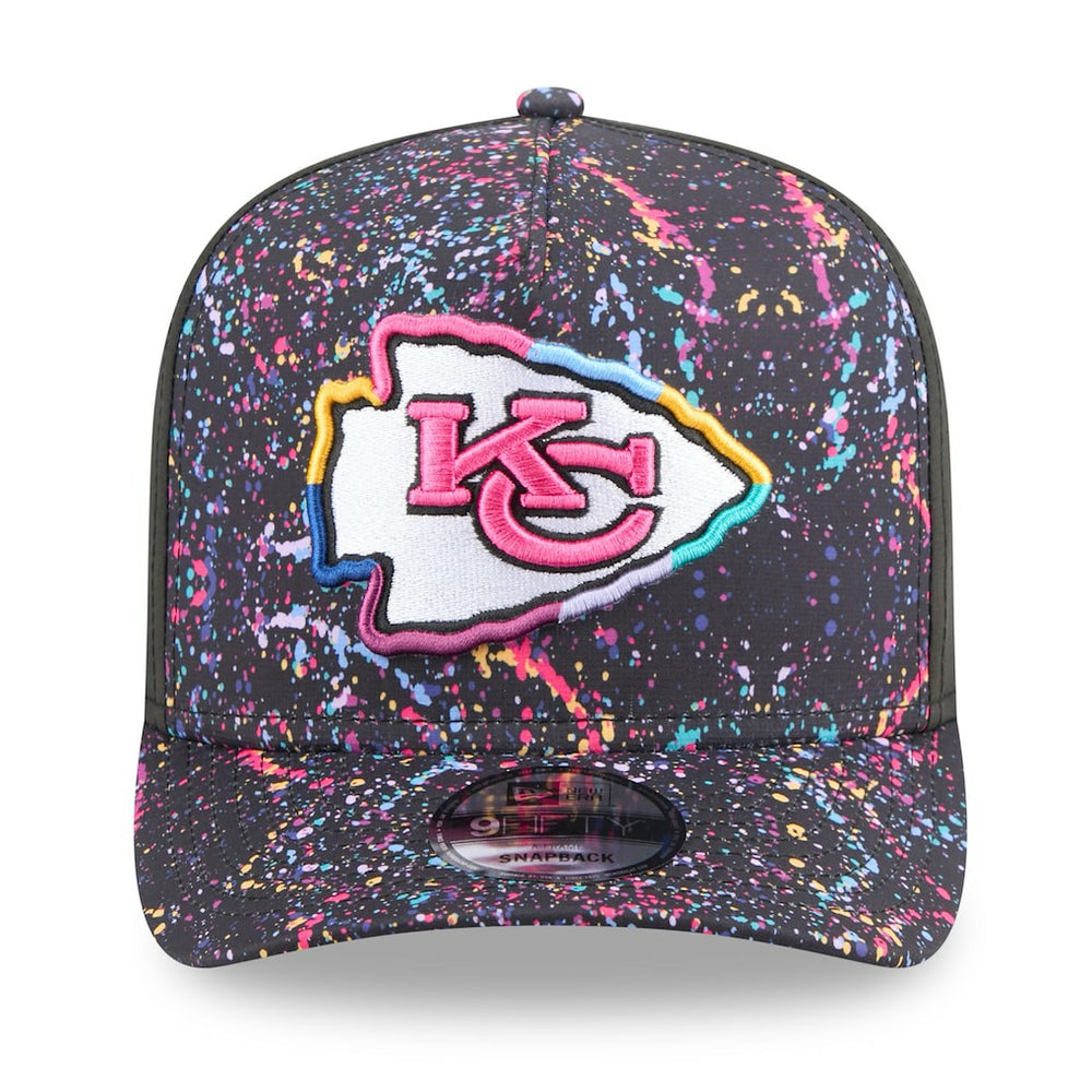 NFL Kansas City Chiefs 2025 NFL Crucial Catch A-Frame 9FIFTY Snapback Hat