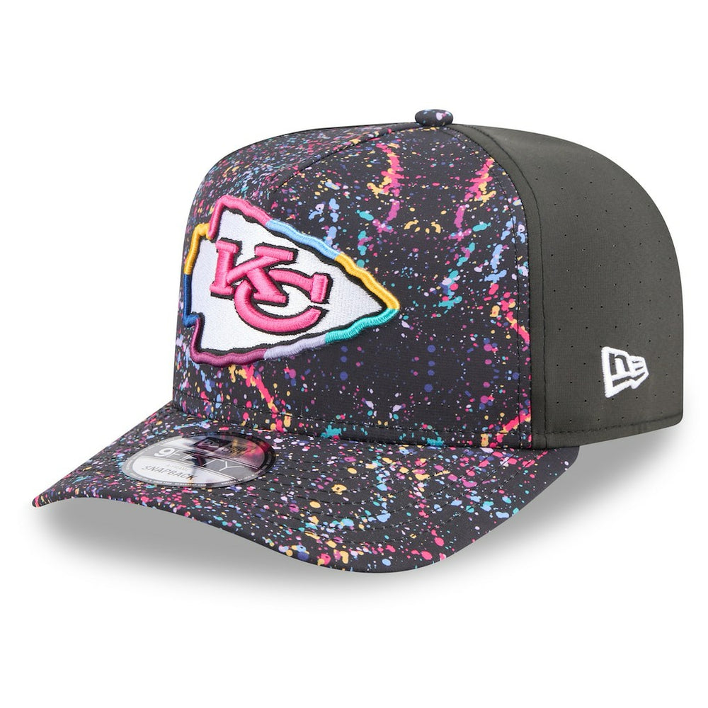 NFL Kansas City Chiefs 2025 NFL Crucial Catch A-Frame 9FIFTY Snapback Hat