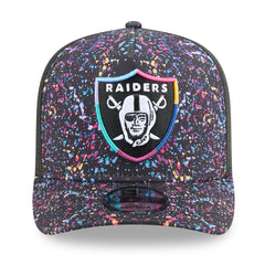 NFL Las Vegas Raiders 2025 NFL Crucial Catch A-Frame 9FIFTY Snapback Hat