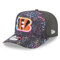 NFL Cincinnati Bengals 2025 NFL Crucial Catch A-Frame 9FIFTY Snapback Hat
