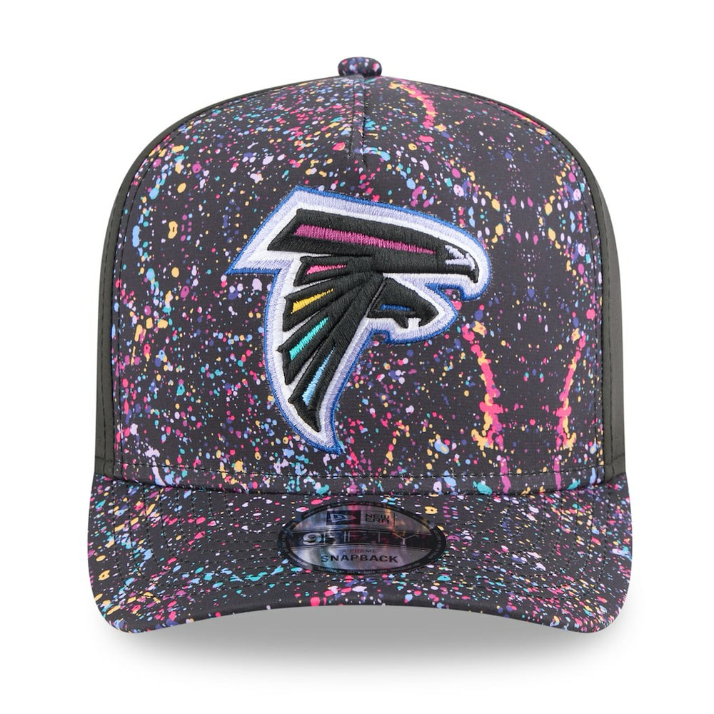 NFL Atlanta Falcons 2025 NFL Crucial Catch A-Frame 9FIFTY Snapback Hat