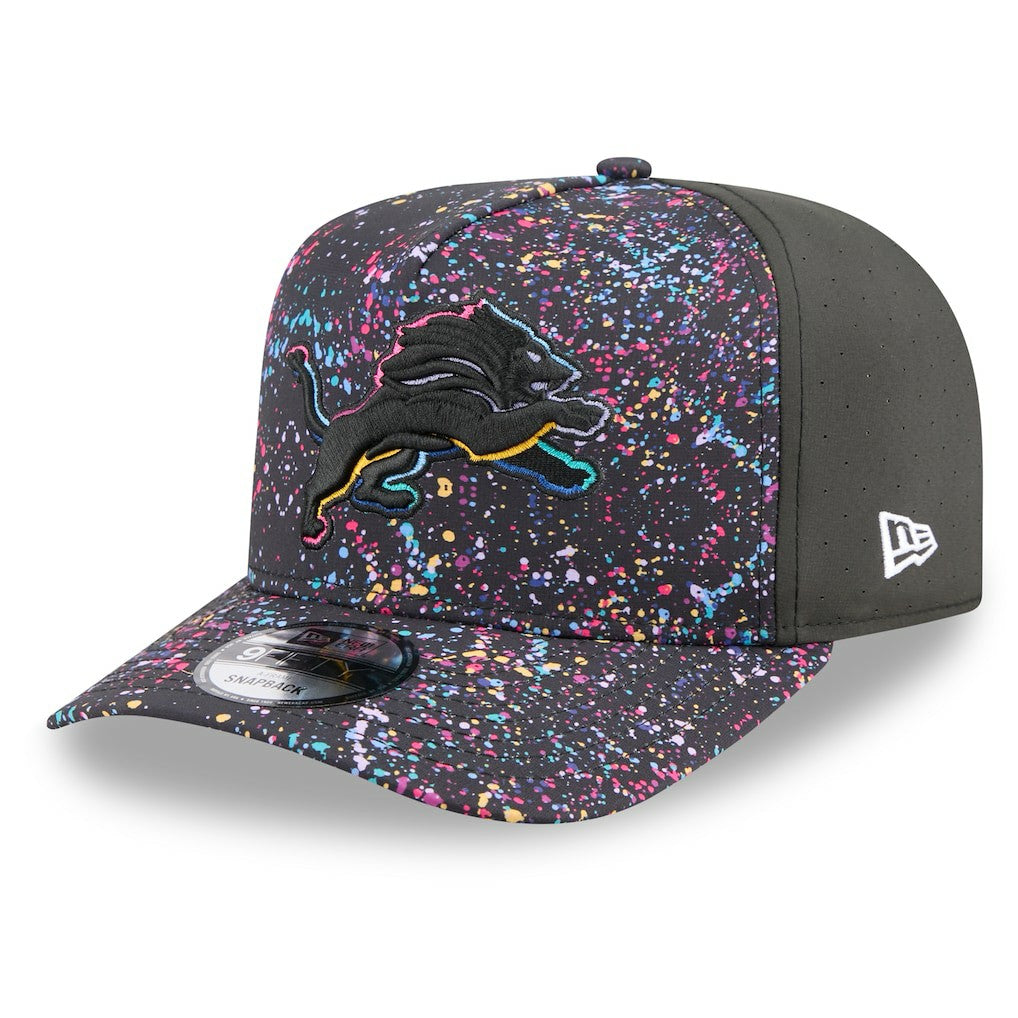 NFL Detroit Lions 2025 NFL Crucial Catch A-Frame 9FIFTY Snapback Hat