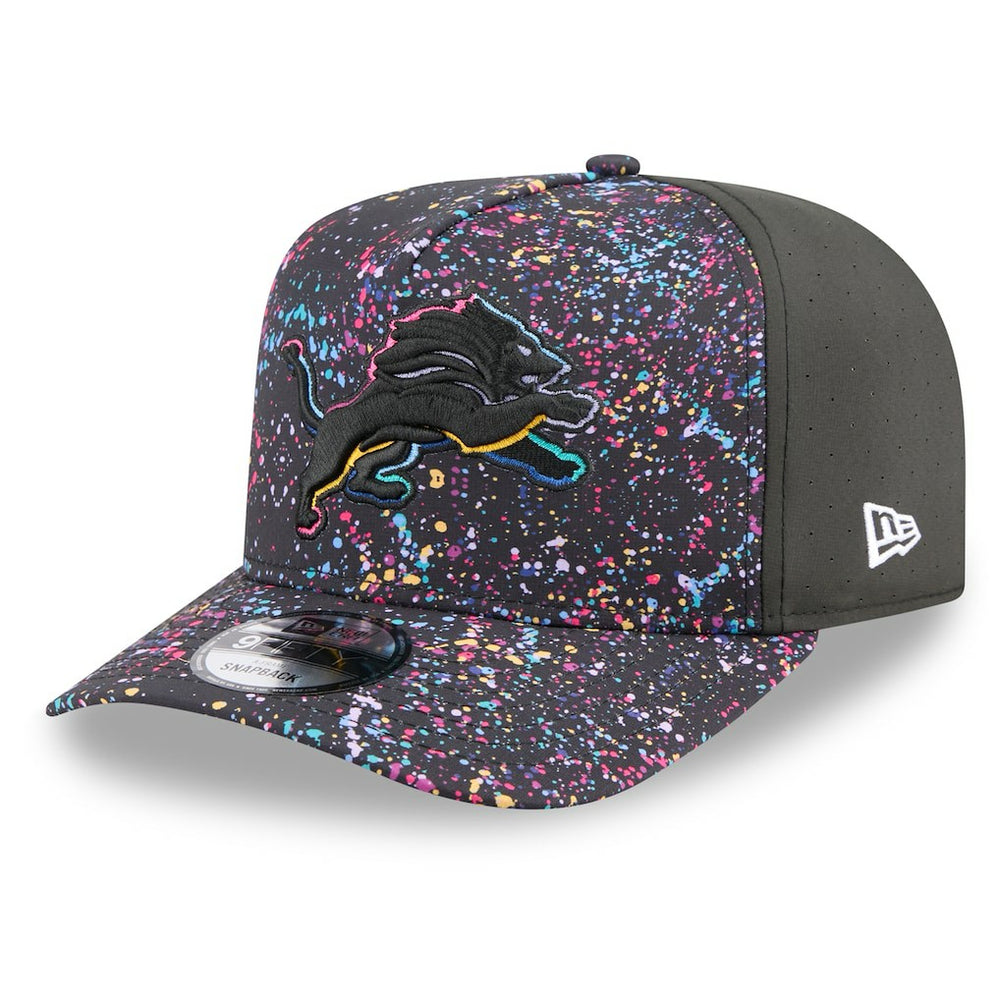 NFL Detroit Lions 2025 NFL Crucial Catch A-Frame 9FIFTY Snapback Hat