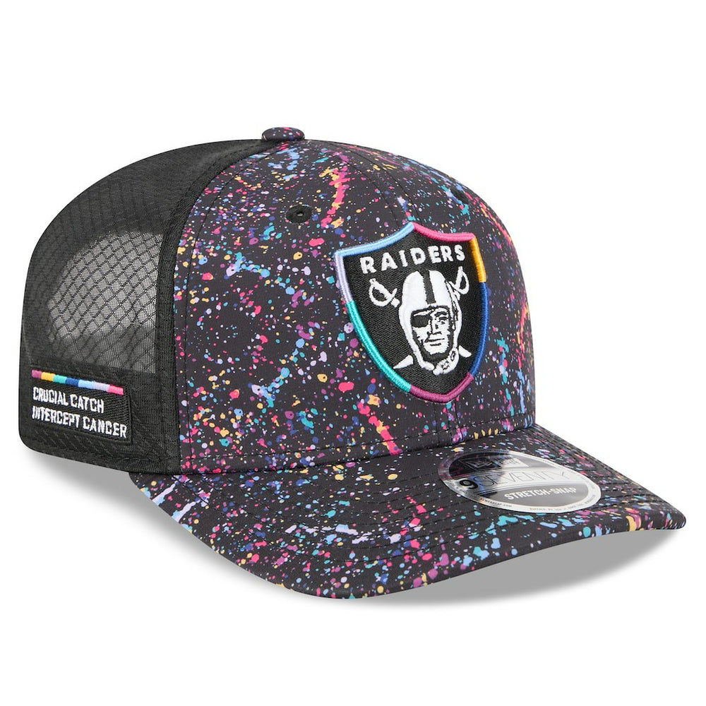 NFL Las Vegas Raiders 2025 NFL Crucial Catch 9SEVENTY Adjustable Hat