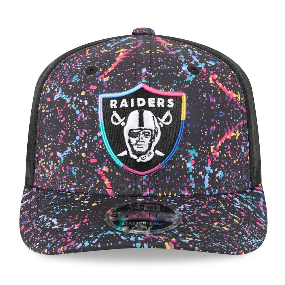 NFL Las Vegas Raiders 2025 NFL Crucial Catch 9SEVENTY Adjustable Hat