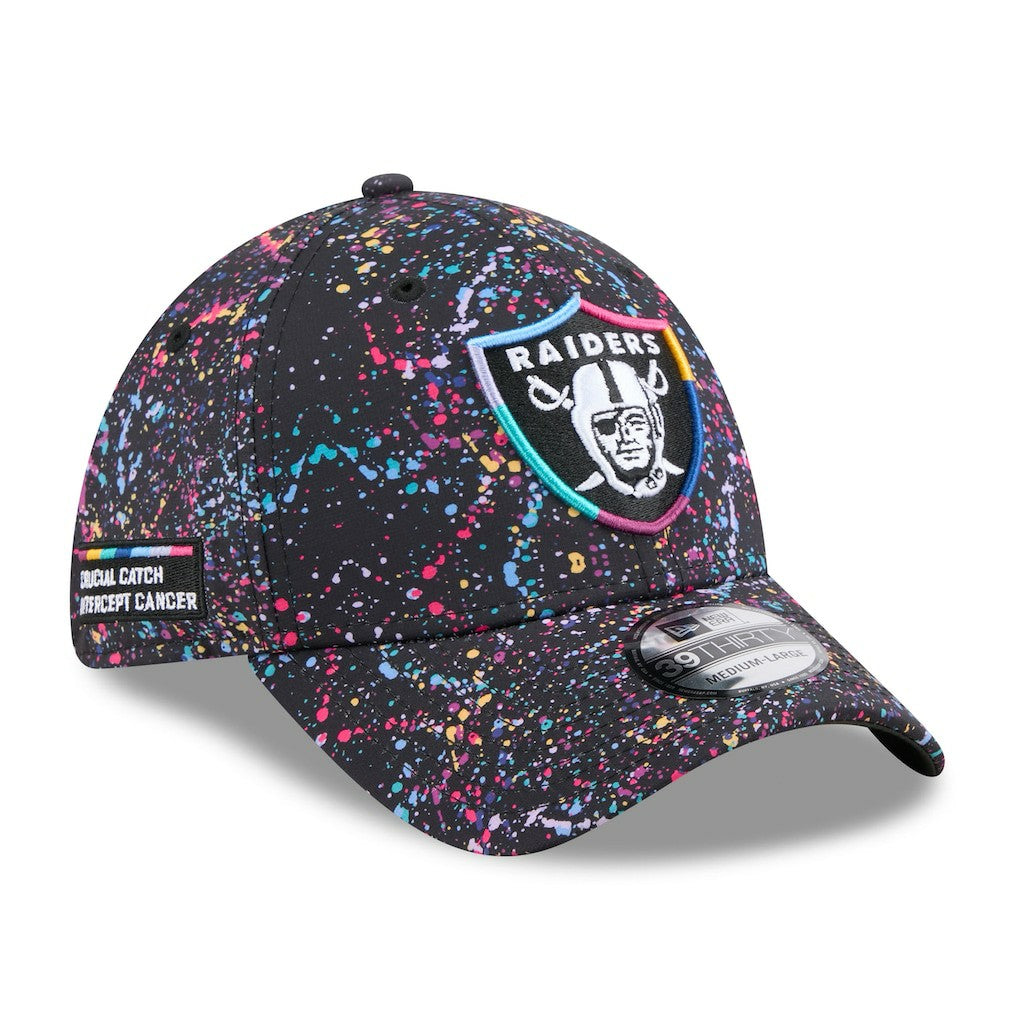 NFL Las Vegas Raiders 2025 NFL Crucial Catch 39THIRTY Flex Hat