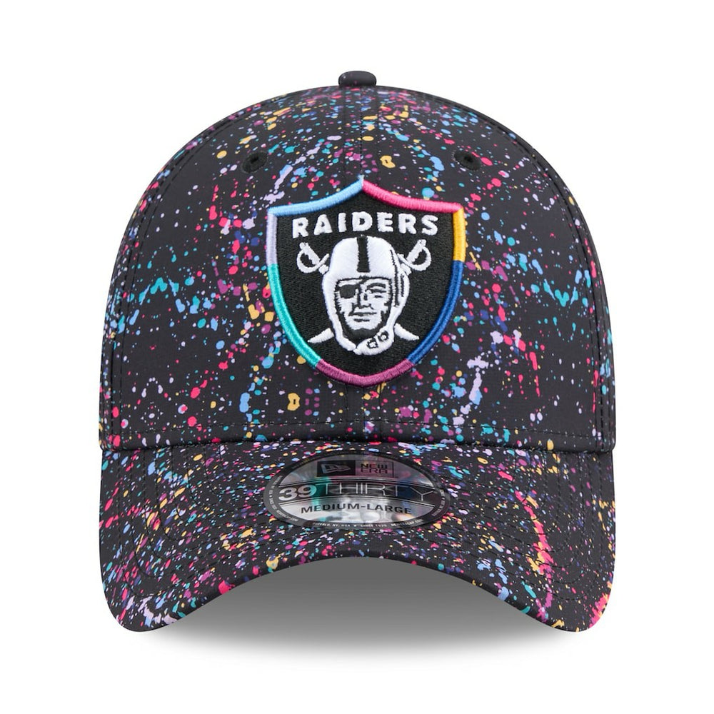 NFL Las Vegas Raiders 2025 NFL Crucial Catch 39THIRTY Flex Hat