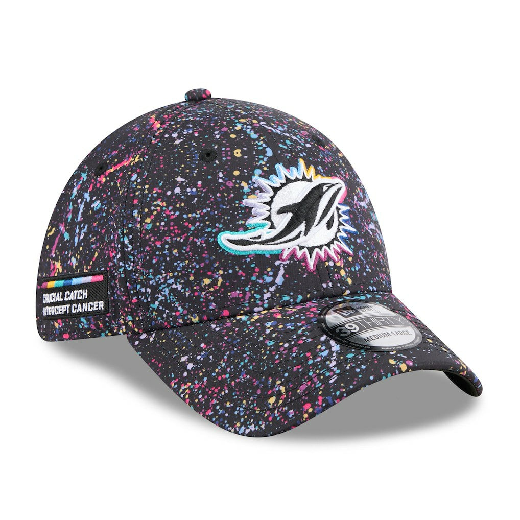 NFL Miami Dolphins 2025 NFL Crucial Catch 39THIRTY Flex Hat
