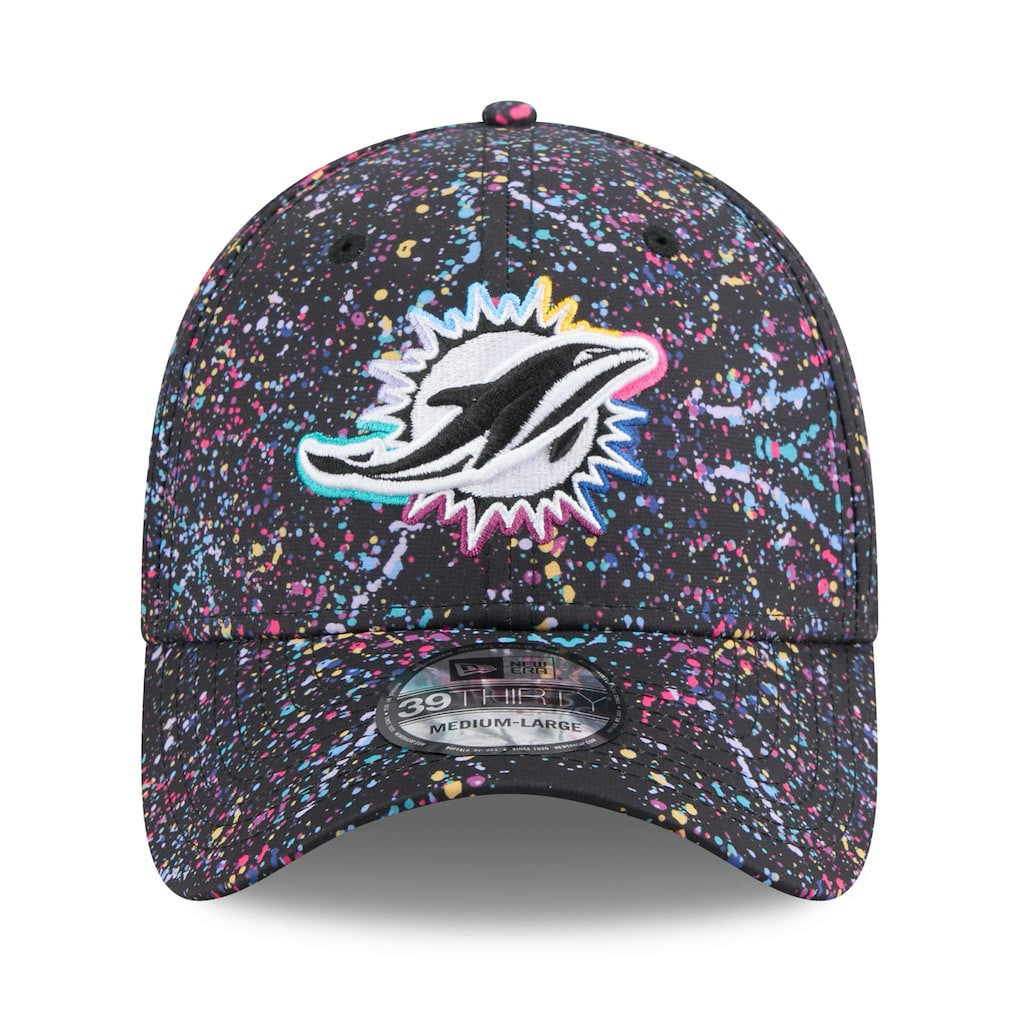 NFL Miami Dolphins 2025 NFL Crucial Catch 39THIRTY Flex Hat