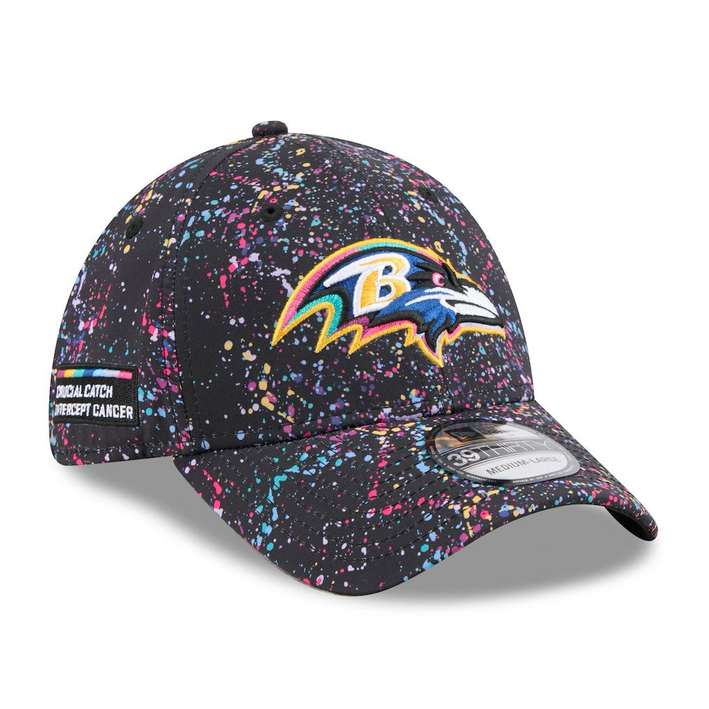 NFL Baltimore Ravens 2025 NFL Crucial Catch 39THIRTY Flex Hat
