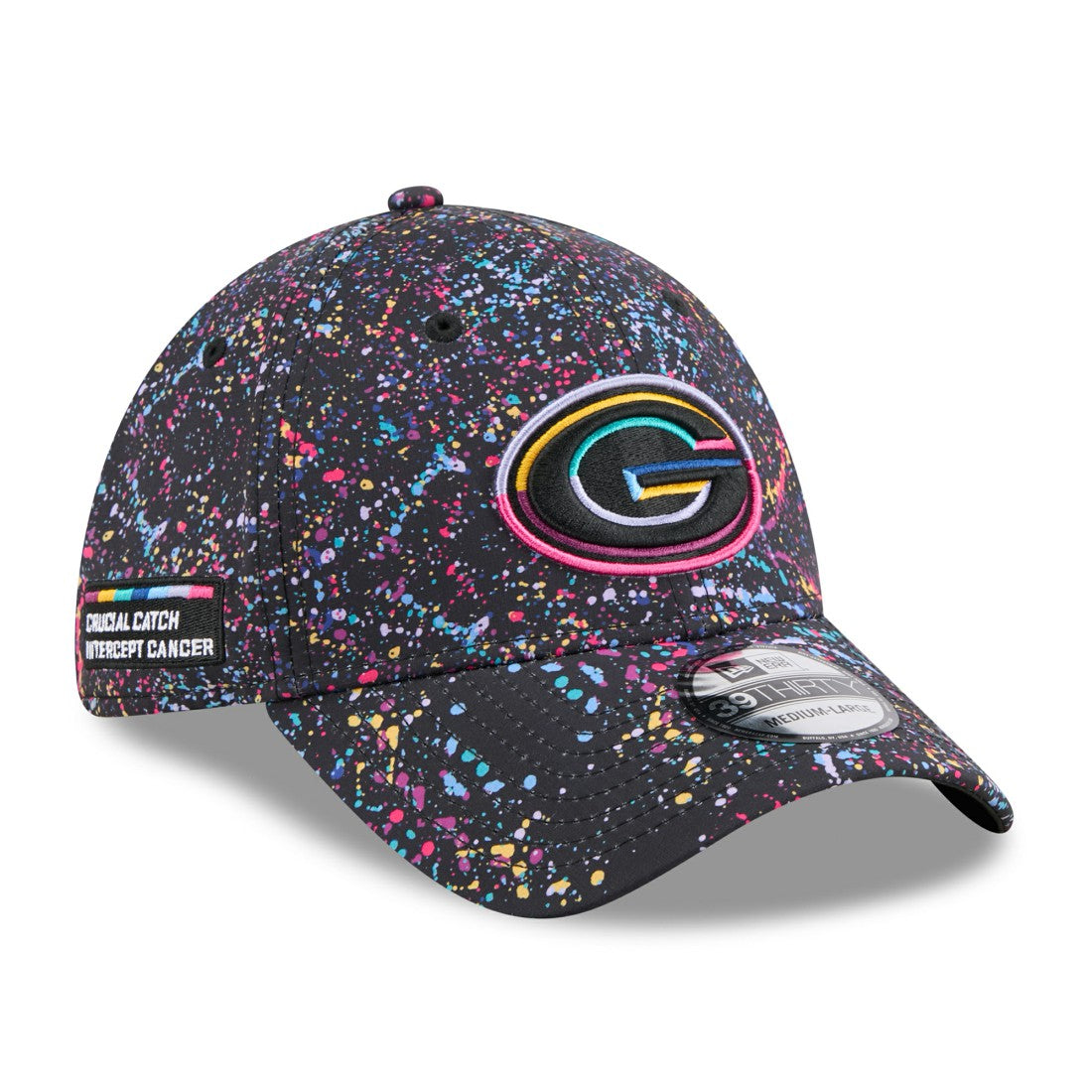 NFL Green Bay Packers 2025 NFL Crucial Catch 39THIRTY Flex Hat