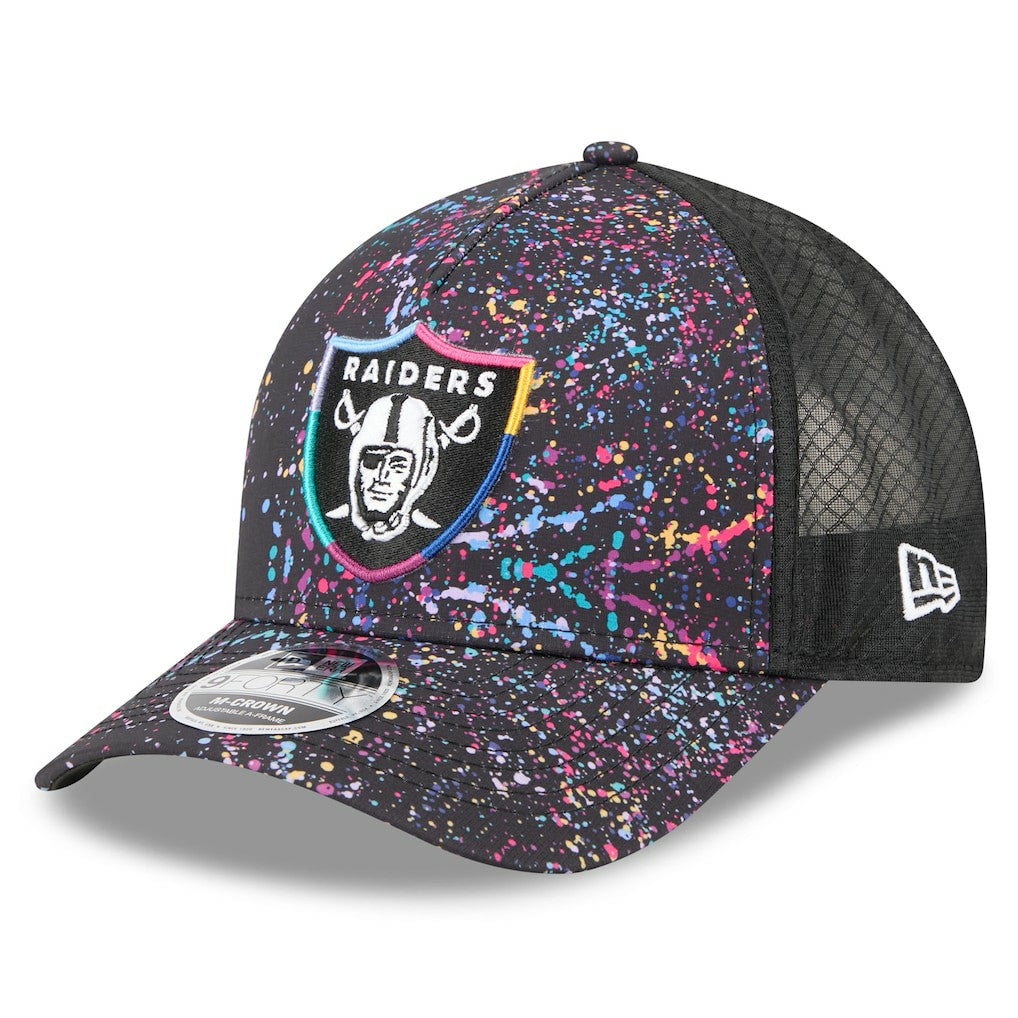 NFL Las Vegas Raiders Youth 2025 NFL Crucial Catch 9FORTY Adjustable Hat