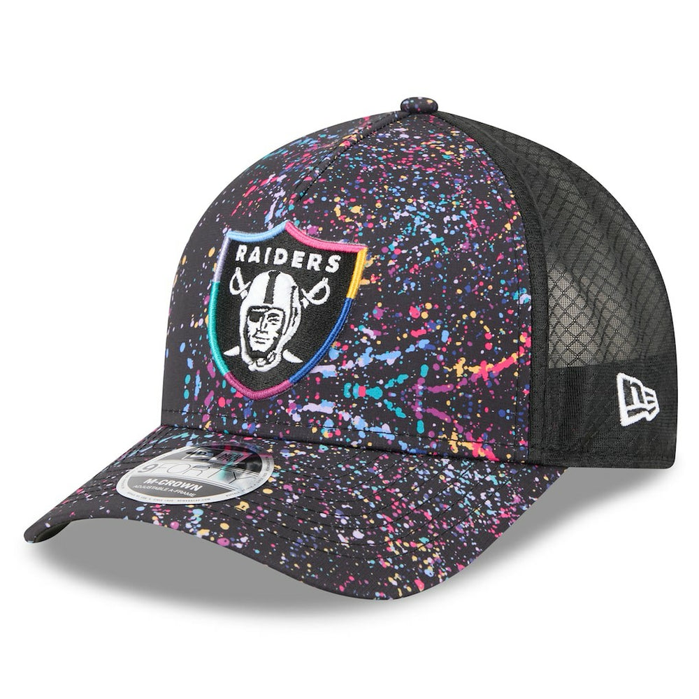 NFL Las Vegas Raiders Youth 2025 NFL Crucial Catch 9FORTY Adjustable Hat