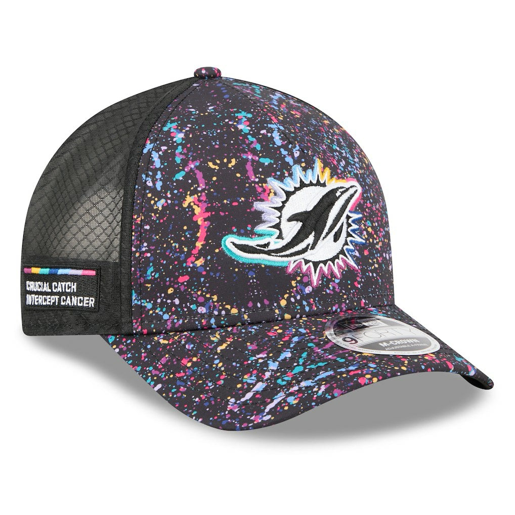 NFL Miami Dolphins Youth 2025 NFL Crucial Catch 9FORTY Adjustable Hat