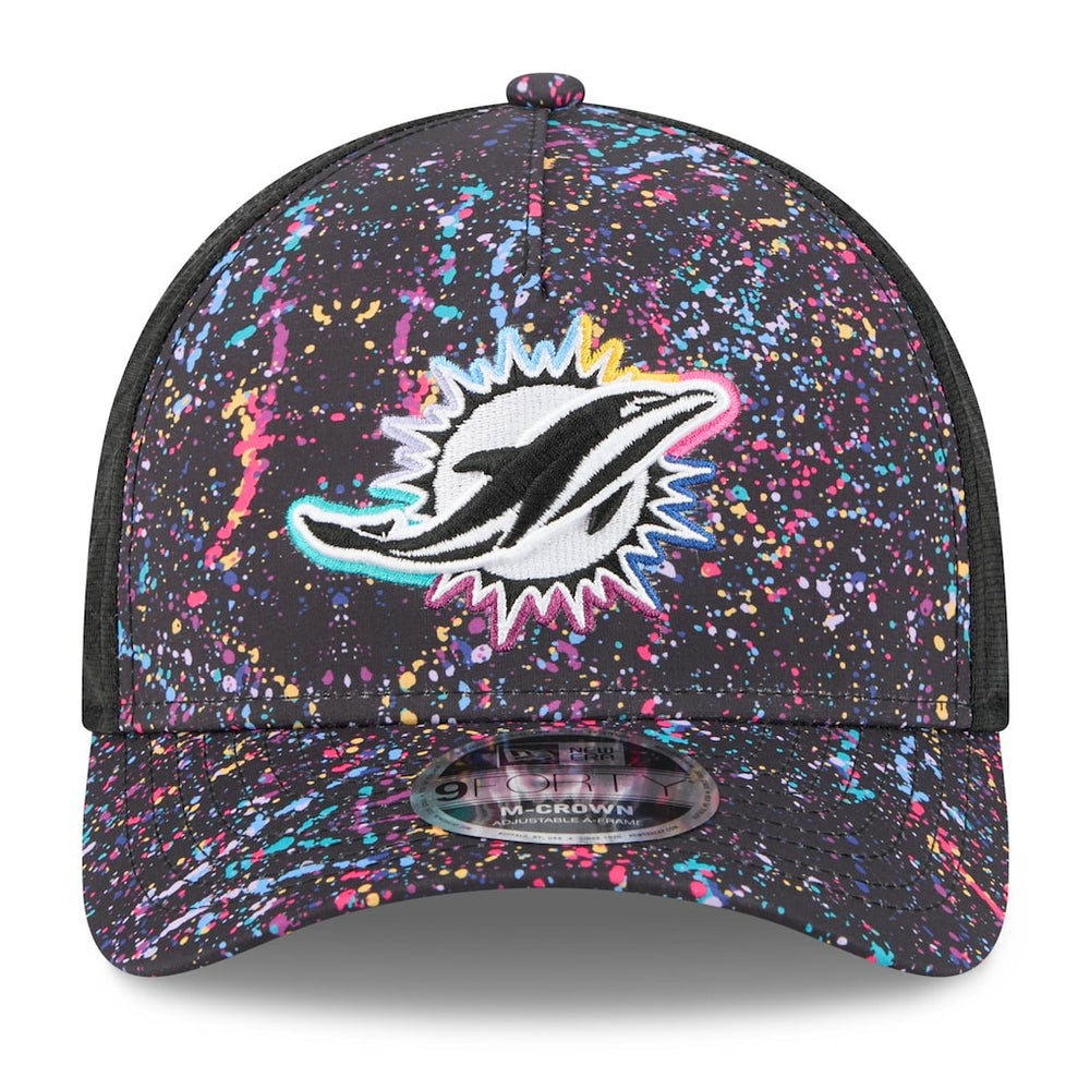 NFL Miami Dolphins Youth 2025 NFL Crucial Catch 9FORTY Adjustable Hat
