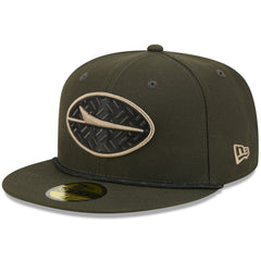 NFL New York Jets 2025 Rivalries Collection Sideline Rope 59FIFTY Fitted Hat