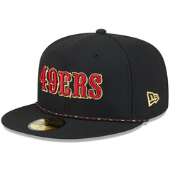 NFL San Francisco 49ers 2025 Rivalries Collection Sideline Rope 59FIFTY Fitted Hat