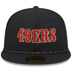 NFL San Francisco 49ers 2025 Rivalries Collection Sideline Rope 59FIFTY Fitted Hat