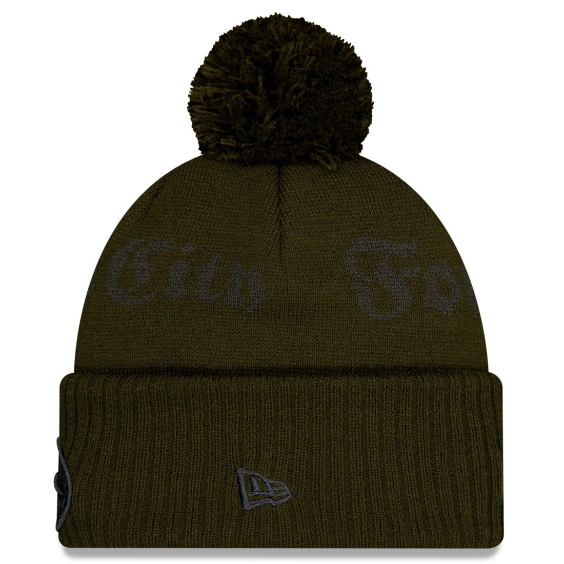 NFL New York Jets 2025 Rivalries Collection Sideline Cuffed Knit Hat with Pom