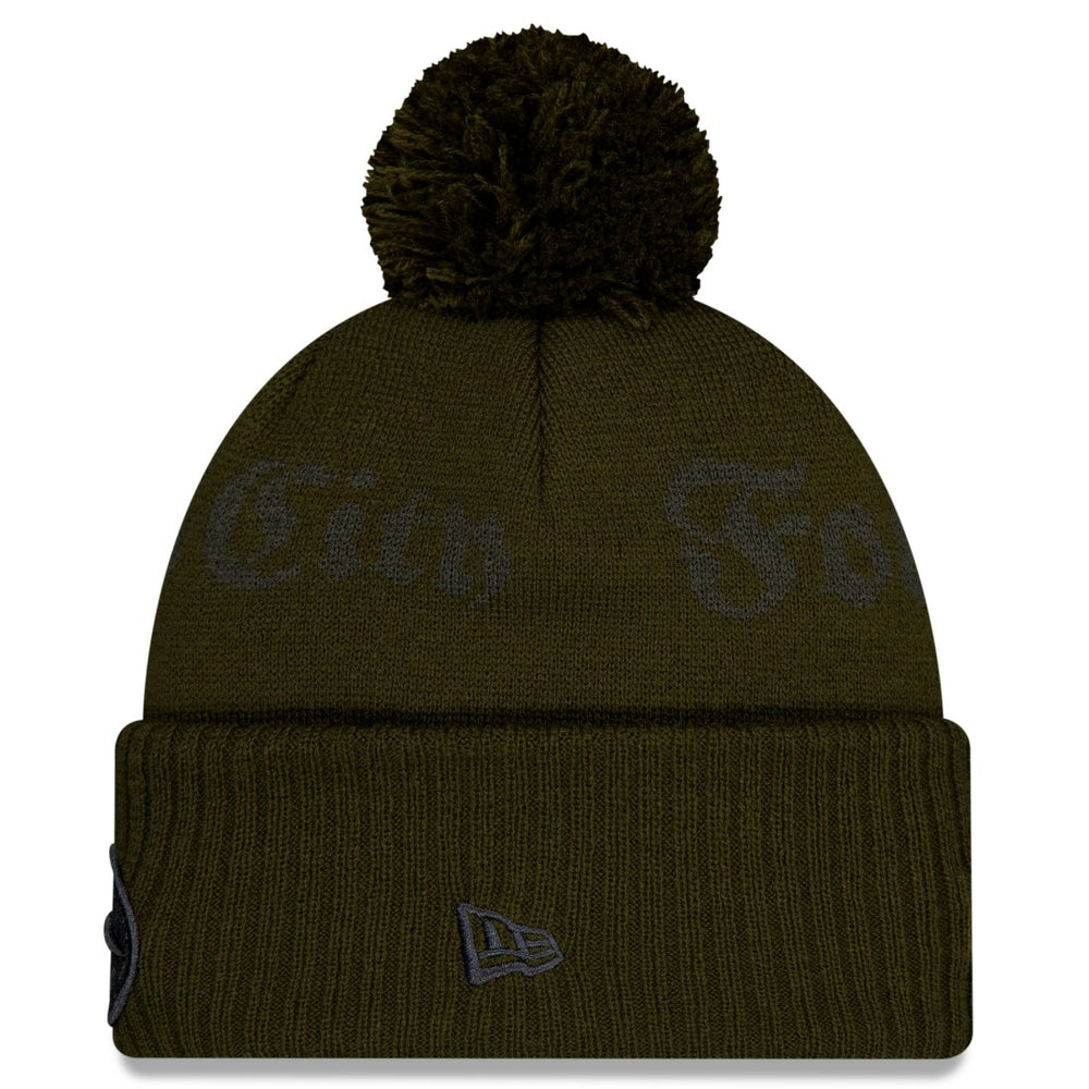 NFL New York Jets 2025 Rivalries Collection Sideline Cuffed Knit Hat with Pom