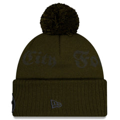 NFL New York Jets 2025 Rivalries Collection Sideline Cuffed Knit Hat with Pom