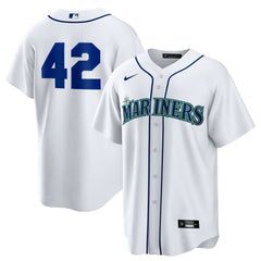Seattle Mariners Home  2025 Jackie Robinson Day Replica Jersey - White | Nike